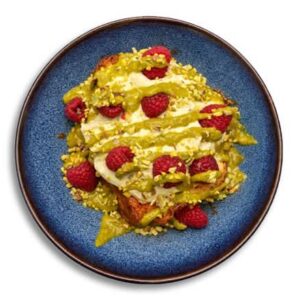 Brioche perdu pistachios berries - Boulangerie Le 111