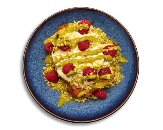 Brioche perdu pistachios berries - Boulangerie Le 111