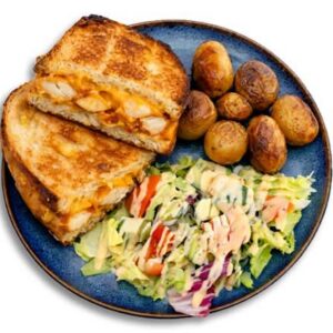 Grilled cheesy toast poulet - Boulangerie Le 111