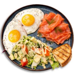 Egg any style saumon - Boulangerie Le 111