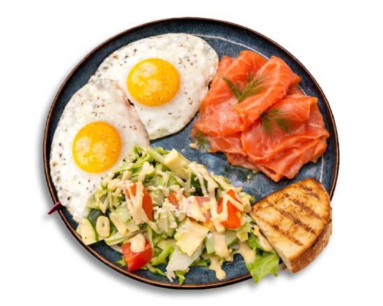 Egg any style saumon - Boulangerie Le 111